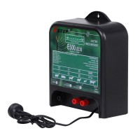 XSTOP 5J Electric Fence Energiser EL500LEDS, 120km Range, 220-240V AC, IP54, LED Indicators, Energy Efficient, CE/