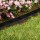 Greenfingers 5CM x 10M Black Garden Edging - Durable Plastic, Flexible Design, Includes 30 Nails, Set of 5 Rolls