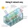 Green Fingers 1.9x1.9x1.83M Aluminium Greenhouse | UV-Resistant Polycarbonate | Durable, Spacious, Easy Assembly