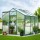 Green Fingers 1.9x1.9x1.83M Aluminium Greenhouse | UV-Resistant Polycarbonate | Durable, Spacious, Easy Assembly
