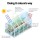 Greenfingers Aluminium Greenhouse 2.42x2.5x2.26M - UV-Resistant Panels, Double Doors, Adjustable Vents, Easy Assembly