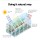 Greenfingers 3x2.5x1.95M Aluminium Polycarbonate Greenhouse with Twin-Wall Panels, Lockable Door, and Gutter System
