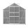 Greenfingers 3x2.5x2.26M Aluminium Greenhouse with Double Doors, UV-Resistant Panels, Ventilation, and Gutter System