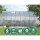 Greenfingers 4.7x2.5x2.26M Aluminium Greenhouse with Double Doors, UV-Resistant Panels, and Gutter System for Gardens