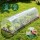 Green Fingers Mini Greenhouse Tunnel 300x45x30cm - Clear PVC & Steel Frame for Frost Protection & Healthy Plant Growth