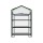 Greenfingers 3-Tier Mini Greenhouse with PVC Cover - 1.28x0.7x0.5M, Waterproof, Roll-Up Door, Ideal for Pat