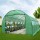 Greenfingers 6x3x2M Walk-In Greenhouse Tunnel | Durable PE Cover, Steel Frame, 12 Ventilation Windows, Roll-Up Door