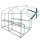 Green Fingers 1.2x1.9x1.9M Walk-In Greenhouse Tunnel with Clear PVC Cover & 4 Shelves, Powder-Coated Steel Frame