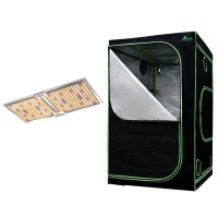Greenfingers Grow Tent Light Kit 100x100x200CM - 2200W LED Full Spectrum, Easy Set-Up, Sturdy Steel, Smart App Control