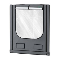 Greenfingers Hydroponics Grow Tent Kit - 600D Oxford, 142x100x180CM, Reflective Mylar, Easy Setup, Climate Control