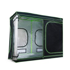 Greenfingers 240x120x200CM Grow Tent Kit - Strong Steel Frame, 600D Oxford, Mylar Lining, Easy Setup, Waterproof Floor