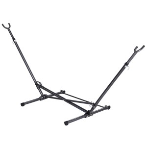 Gardeon Steel Hammock Bed Stand: Adjustable, Rust-Resistant 262-290cm Frame, Supports 150kg, Indoor/Outdoor Use