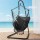 Gardeon Hammock Hanging Chair with Steel Stand – Indoor/Outdoor, Adjustable Height, Cotton Blend, 120kg Capacity