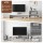 Artiss 2-in-1 Monitor Stand and 3-Tier Desk Organiser PVC Desktop Riser Holds 20kg for Office Gaming