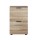 Artiss Oak Filing Cabinet, 2-Drawer, E1 Particle Board, 47x41x72cm, Smooth Glide, Office Storage with Suspension Files
