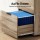 Artiss Oak Filing Cabinet, 2-Drawer, E1 Particle Board, 47x41x72cm, Smooth Glide, Office Storage with Suspension Files