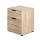 Artiss 2 Drawer Filing Cabinet - Modern Wood Finish, Metal Rails, Anti-Rust Runners, 45.5x41x55.5cm, Office Organiser