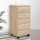 Artiss 5-Drawer Filing Cabinet with Wheels, Anti-Rust Runners, Melamine Finish, 33x38x63cm - Office and Study Storage