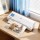 Devanti A4 Laminator Machine White, Hot &amp; Cold Thermal, Fast Anti-Jam, ABS Fireproof, 240mm Wide for Home Office School