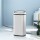 Devanti 58L Motion Sensor Bin - White Steel, Fingerprint-Resistant, Hands-Free, Soft Close, Noise & Odour-Free