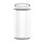 Devanti 68L Motion Sensor Bin - White Steel, Hands-Free, Soft Close, Odour-Free, Fingerprint-Resistant, 28x37.5x77cm