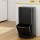 Devanti 70L Dual Compartment Motion Sensor & Pedal Bin - Black Steel, Fingerprint-Resistant, Soft Close, Noise-Free