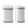 Devanti 82L Motion Sensor Rubbish Bin White Steel | Automatic Touchless Kitchen Trash Can, Soft Close, Hygienic