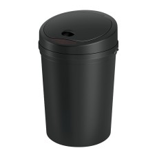 Devanti 9L Motion Sensor Trash Can, Black - Hands-Free, Odour-Locking, Soft-Close, Space-Saving Kitchen Bin