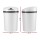 Devanti 9L Sensor Bin - Automatic Motion Trash Can, Hands-Free, Odour-Lock, White, Space-Saving, Waterproof Design