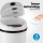 Devanti 9L Sensor Bin - Automatic Motion Trash Can, Hands-Free, Odour-Lock, White, Space-Saving, Waterproof Design