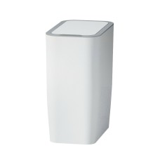 Devanti 9L Motion Sensor Bin, Hands-Free, Odour Lock, ABS Plastic, White, 15cm Range, Soft Close, Battery Operated