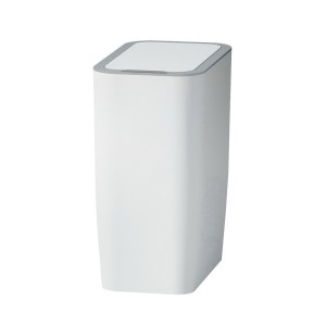Devanti 9L Motion Sensor Bin, Hands-Free, Odour Lock, ABS Plastic, White, 15cm Range, Soft Close, Battery Operated