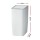 Devanti 9L Motion Sensor Bin, Hands-Free, Odour Lock, ABS Plastic, White, 15cm Range, Soft Close, Battery Operated