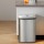 Devanti 50L Motion Sensor Rubbish Bin Stainless Steel Automatic Touchless Waste Bin with Liner Holder Silver
