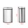 Devanti 50L Motion Sensor Rubbish Bin Stainless Steel Automatic Touchless Waste Bin with Liner Holder Silver