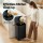 Cefito 40L Pedal Bin Steel Rubbish Can with Soft Close Lid Removable Inner Bucket Black Rectangular Bin