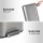 Cefito 40L Stainless Steel Pedal Bin with Soft Close Lid Removable Inner Bucket Rectangular Kitchen Rubbish Can