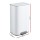 Cefito 40L Steel Kitchen Pedal Bin Rectangular with Soft Close Lid Removable Inner Bucket White 38x27x67cm