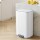 Cefito 40L Steel Kitchen Pedal Bin Rectangular with Soft Close Lid Removable Inner Bucket White 38x27x67cm