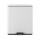 Cefito Pedal Bin, Carbon Steel, 40L Dual Compartment, White, 46x31x53cm, Anti-Rust, Soft Closing, Easy Clean