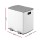Cefito 40L Dual Compartment Pedal Bin, Carbon Steel, Soft Close, Anti-Rust, Waterproof, White, 2x20L Capacity