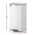 Cefito 40L White Pedal Bin: Steel/Stainless Steel, Soft-Close, Anti-Rust, Waterproof, Easy-Clean for Kitchen/Office