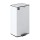 Cefito 40L White Pedal Bin: Steel/Stainless Steel, Soft-Close, Anti-Rust, Waterproof, Easy-Clean for Kitchen/Office
