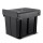 Cefito 2x20L Pull-Out Kitchen Bin, Black, Dual Compartment with Lids, Steel Frame, Smooth Slide, Easy Install & Clean