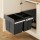 Cefito Pull Out Triple Slide Kitchen Bin 31L, 3 Compartments, Black, Steel Frame, Odour Lid, Easy Install