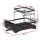 Cefito 2-Tier Expandable Dish Rack, Steel Frame, 54x31.5x33.5cm, Removable Design, Cutlery Holder, Quick Dry