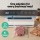 Devanti 110W Food Vacuum Sealer Machine 60KPa 6 Auto Modes Touch LED Timer 30cm Seal Bar White Pink with Cutter and 10pc