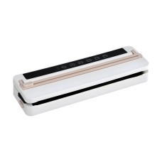 Devanti 110W Food Vacuum Sealer Machine 60KPa 6 Auto Modes Touch LED Timer 30cm Seal Bar White Pink with Cutter and 10pc