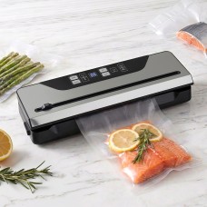 Devanti Food Vacuum Sealer Machine 110W 70Kpa 9 Modes Marinate 32cm Sealing Bar Black, Includes Bags