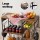 Artiss 3-Tier Kitchen Rack 90CM with 2 Power Outlets Microwave Storage Shelf Metal Frame PB Board 6 Hooks